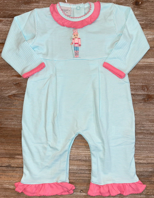Pastel Nutcracker Girls Romper