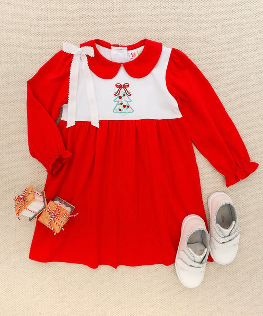 O Christmas Tree Girls Charlotte Dress