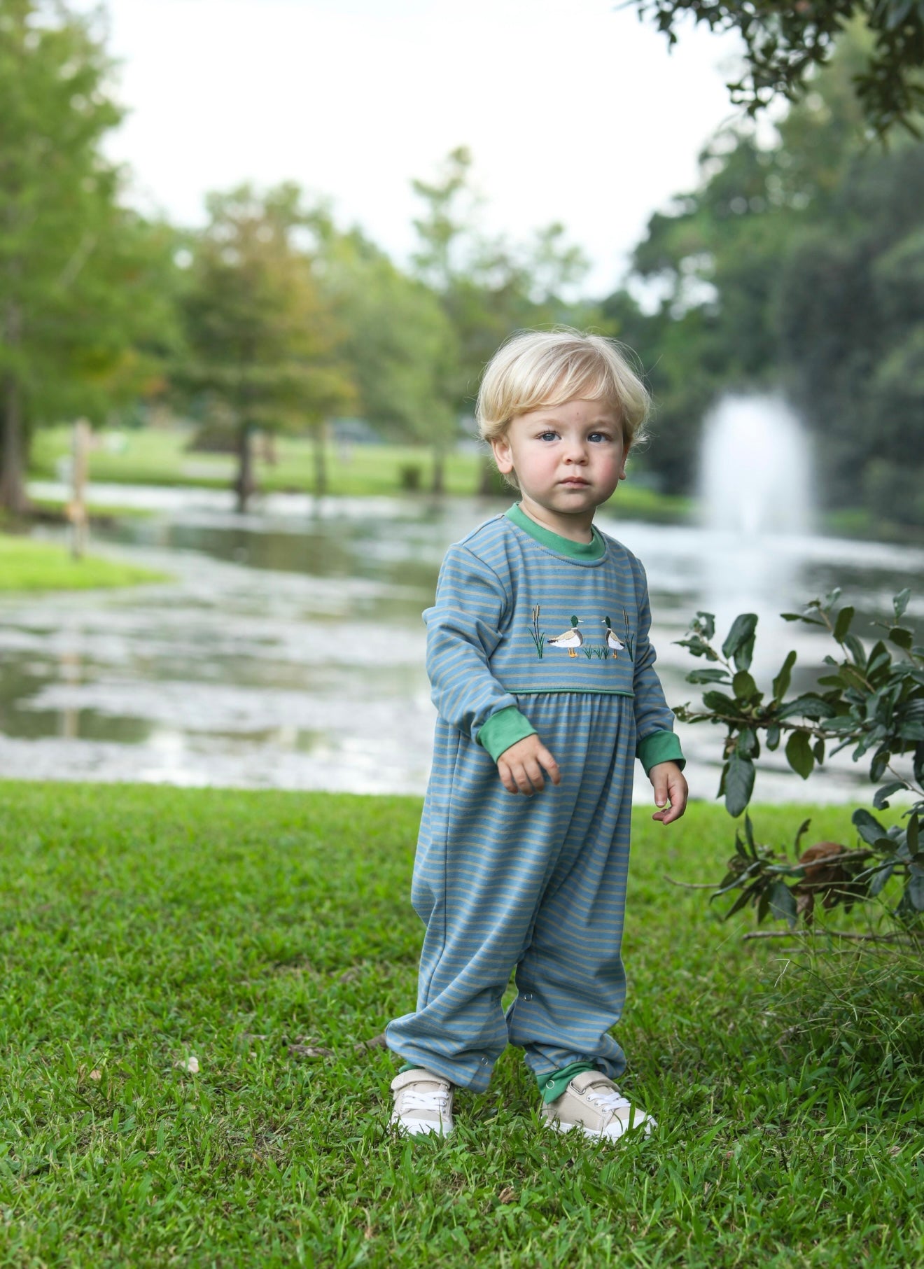 Mallard Boys Romper
