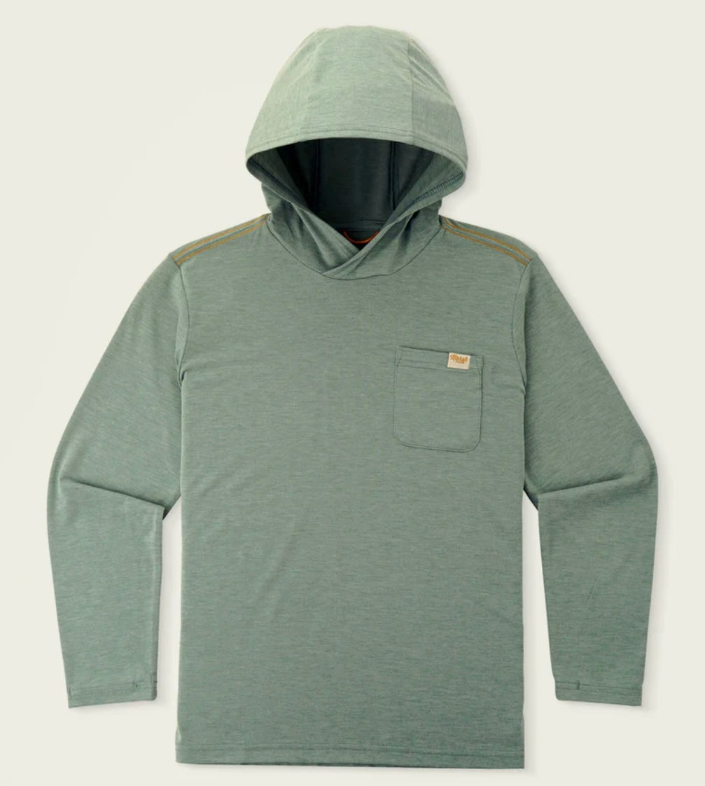 Buxton Hagood Trellis Heather Boys Hoodie