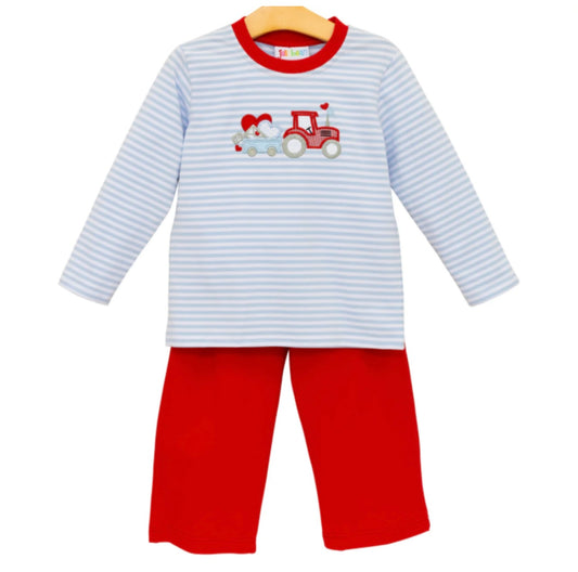 Haulin’ Hearts Boys Pants Set