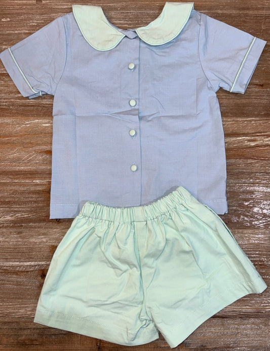 Garden Green Boys Timothy Short Set