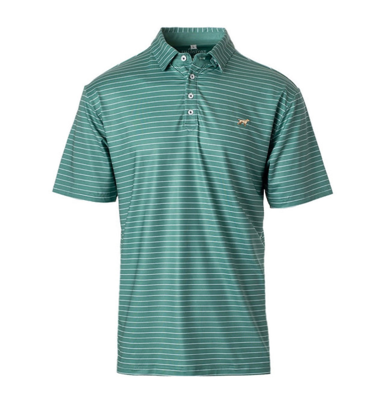 Fieldstone Clubhouse Green Boys Polo