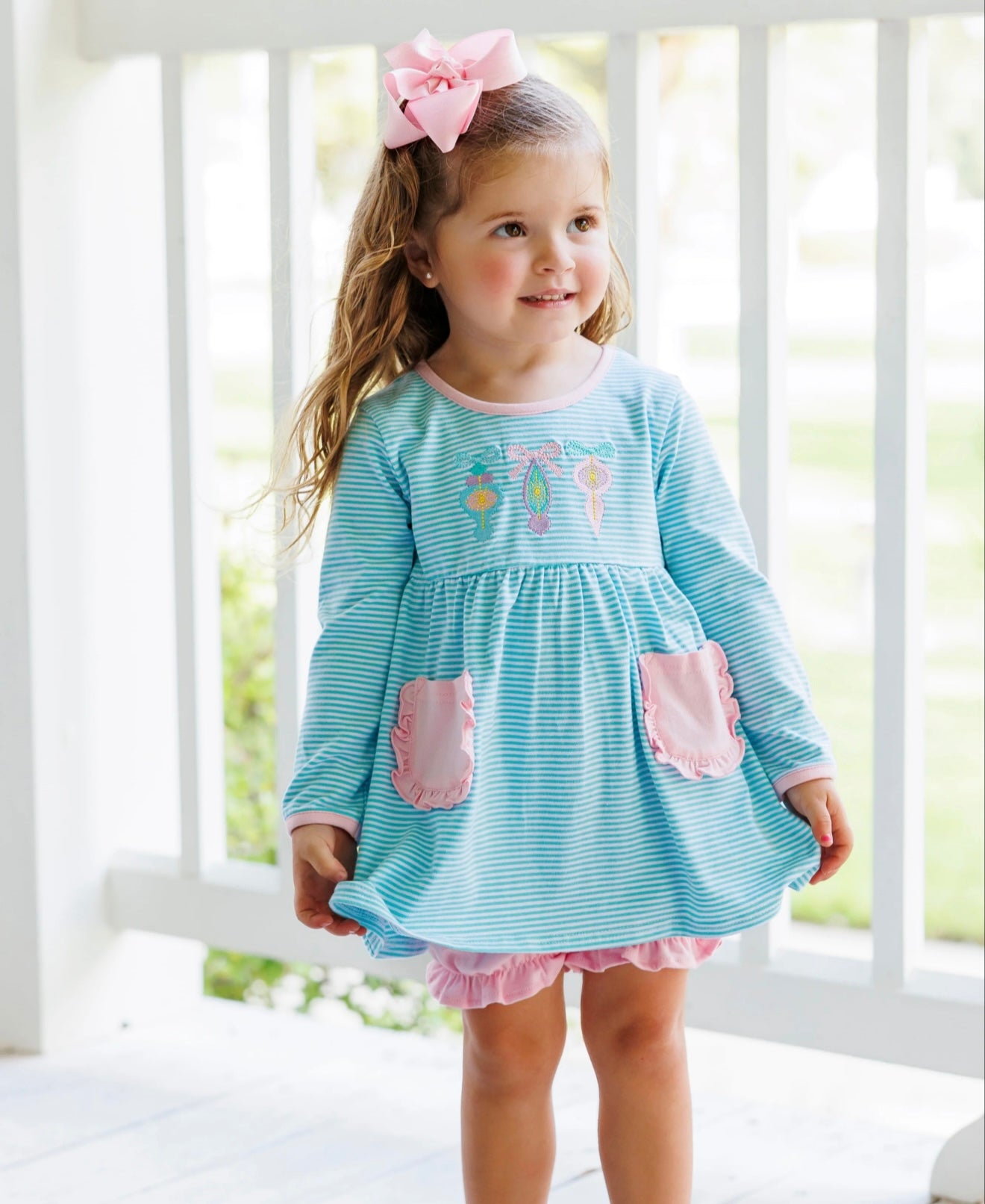 Sugar Plum Girls Bloomer Set
