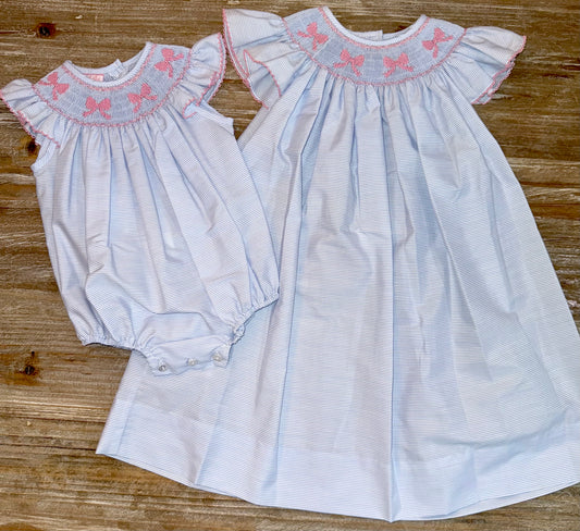 Angel Wing Bishop Girls Bows Bubble