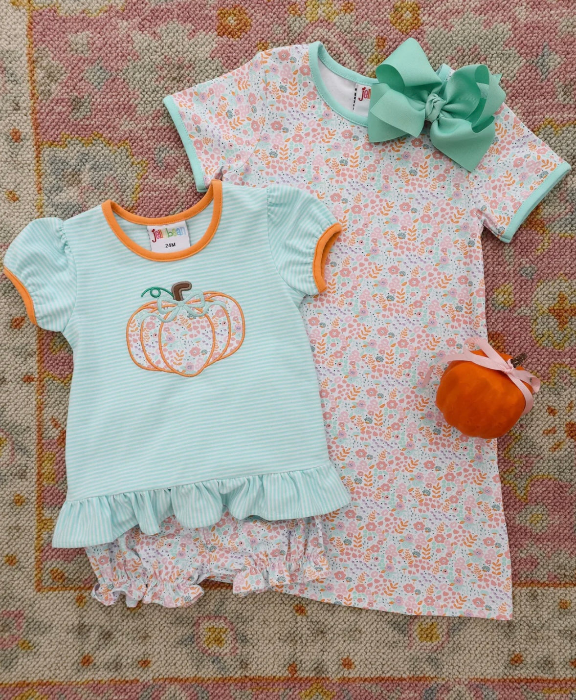 Pumpkin Patch Petals Girls Sarah Dress
