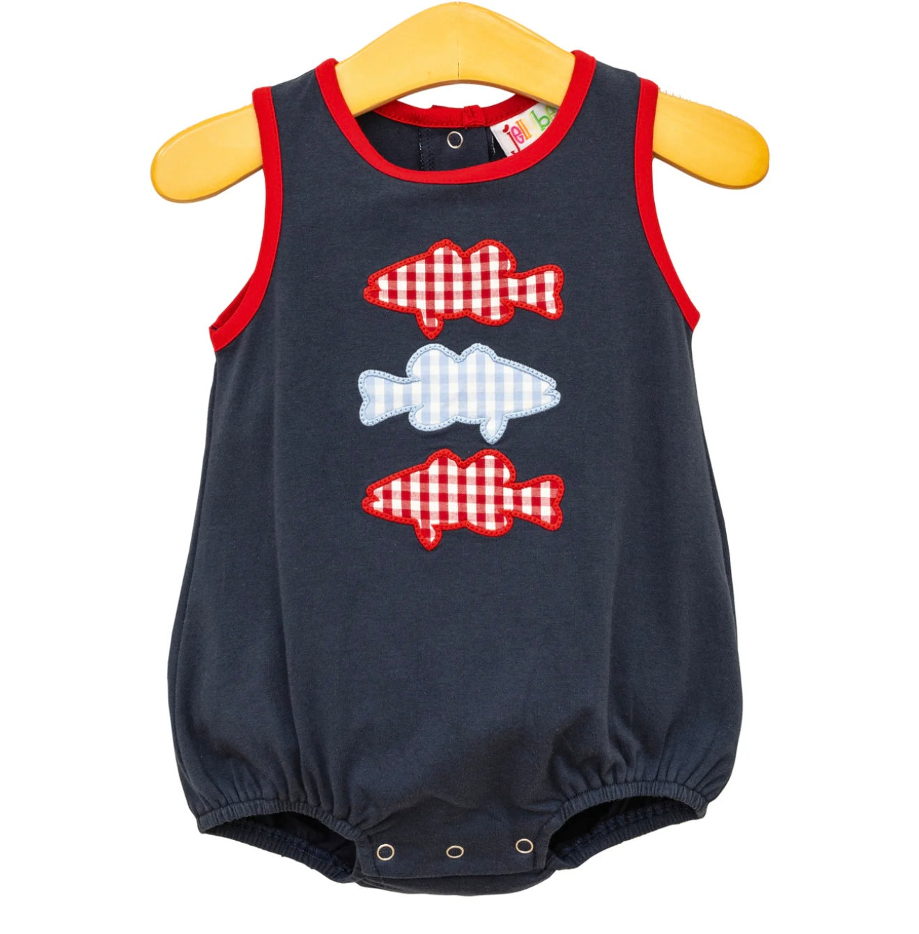 Patriotic Fish Trio Boys Bubble
