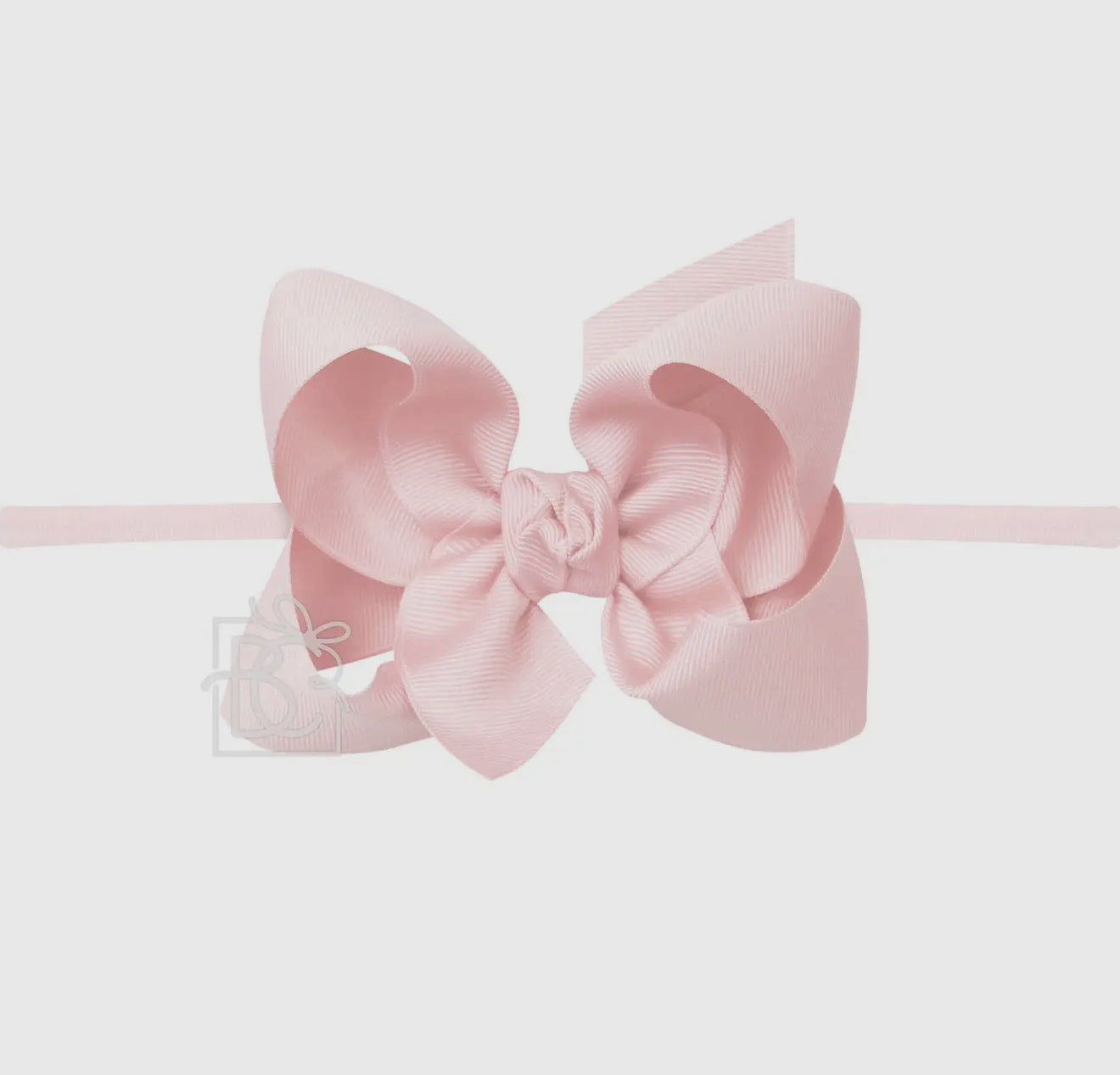 Beyond Creations 4.5” Large Headband Bow Light Pink