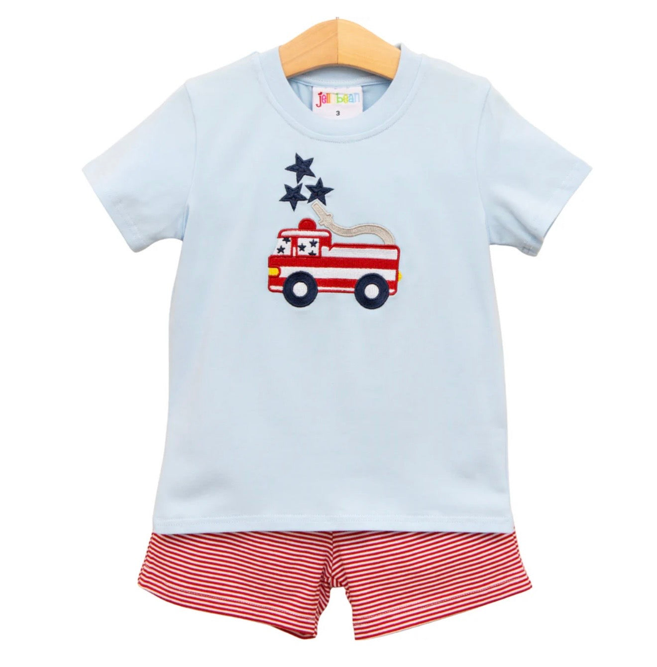 Stars & Sirens Boys Short Set