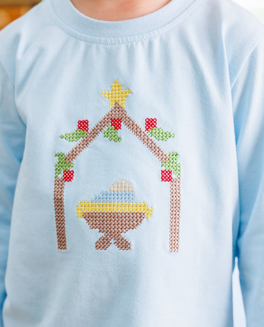 Away in a Manger Boys Shirt Only