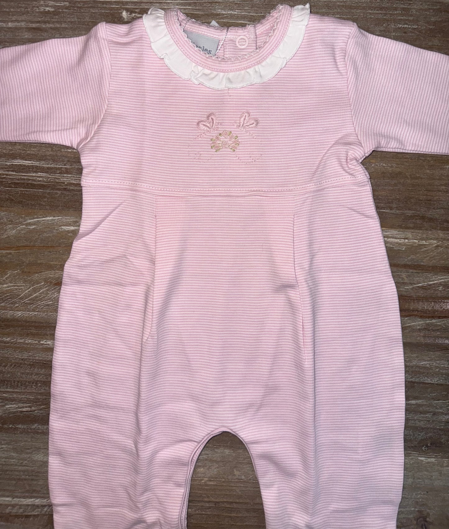 Sweet Flowers & Butterflies Girls Romper