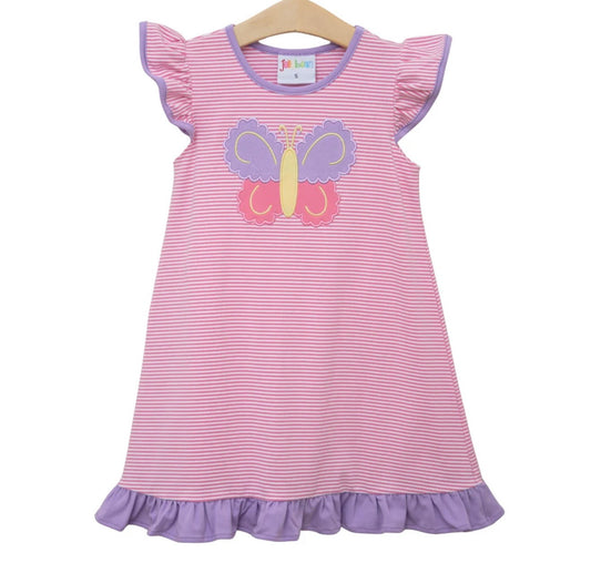 Butterfly Kisses Girls Flutter Dress