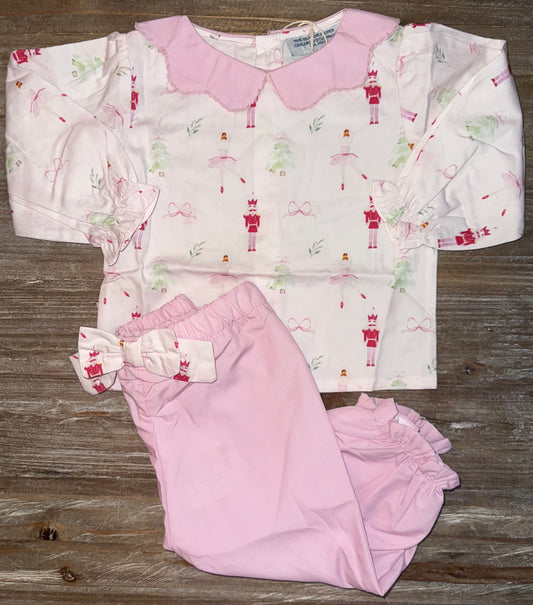 Nutcracker Girls Bloomer Pants Set