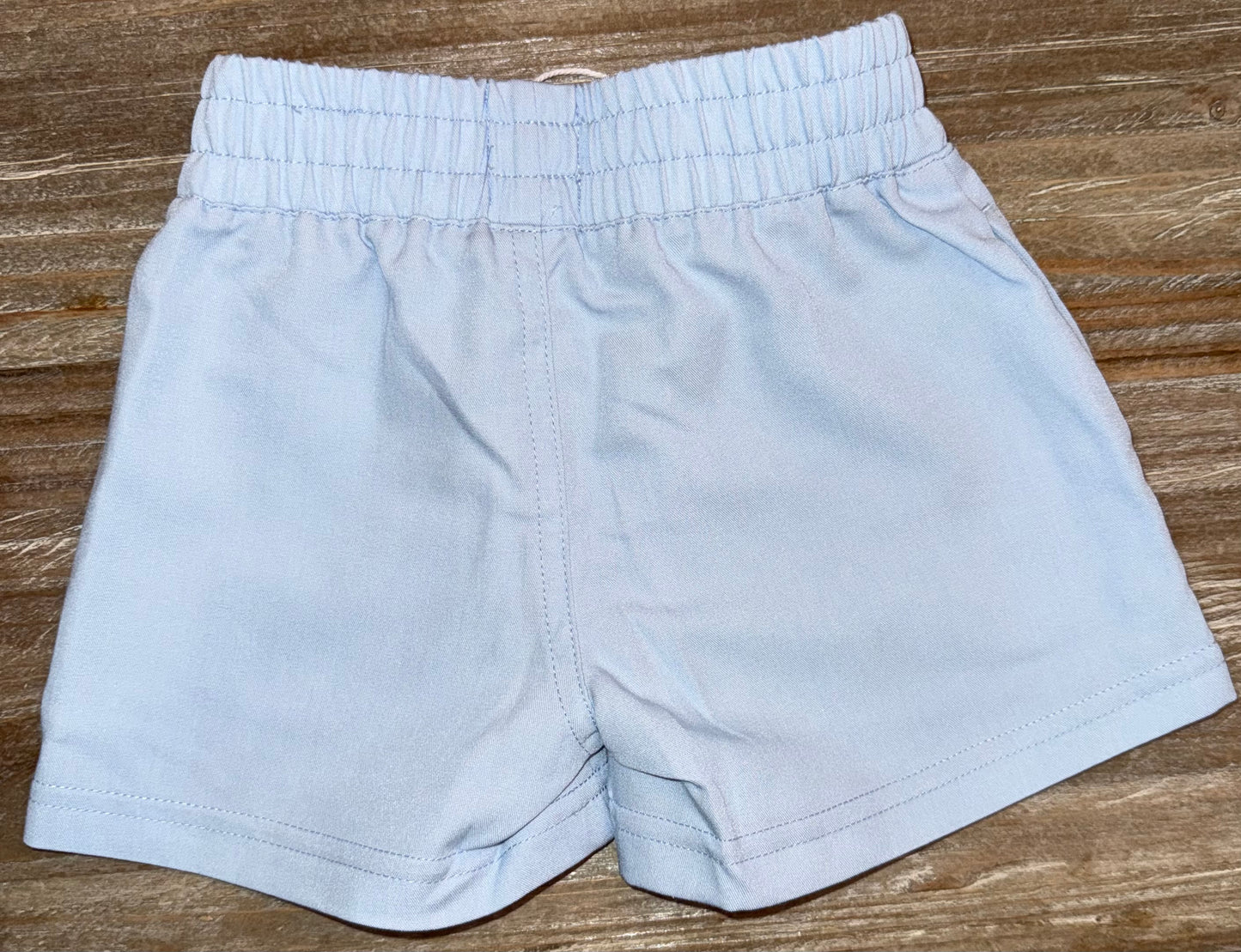 The Oaks Smith Light Blue Twill Boys Shorts