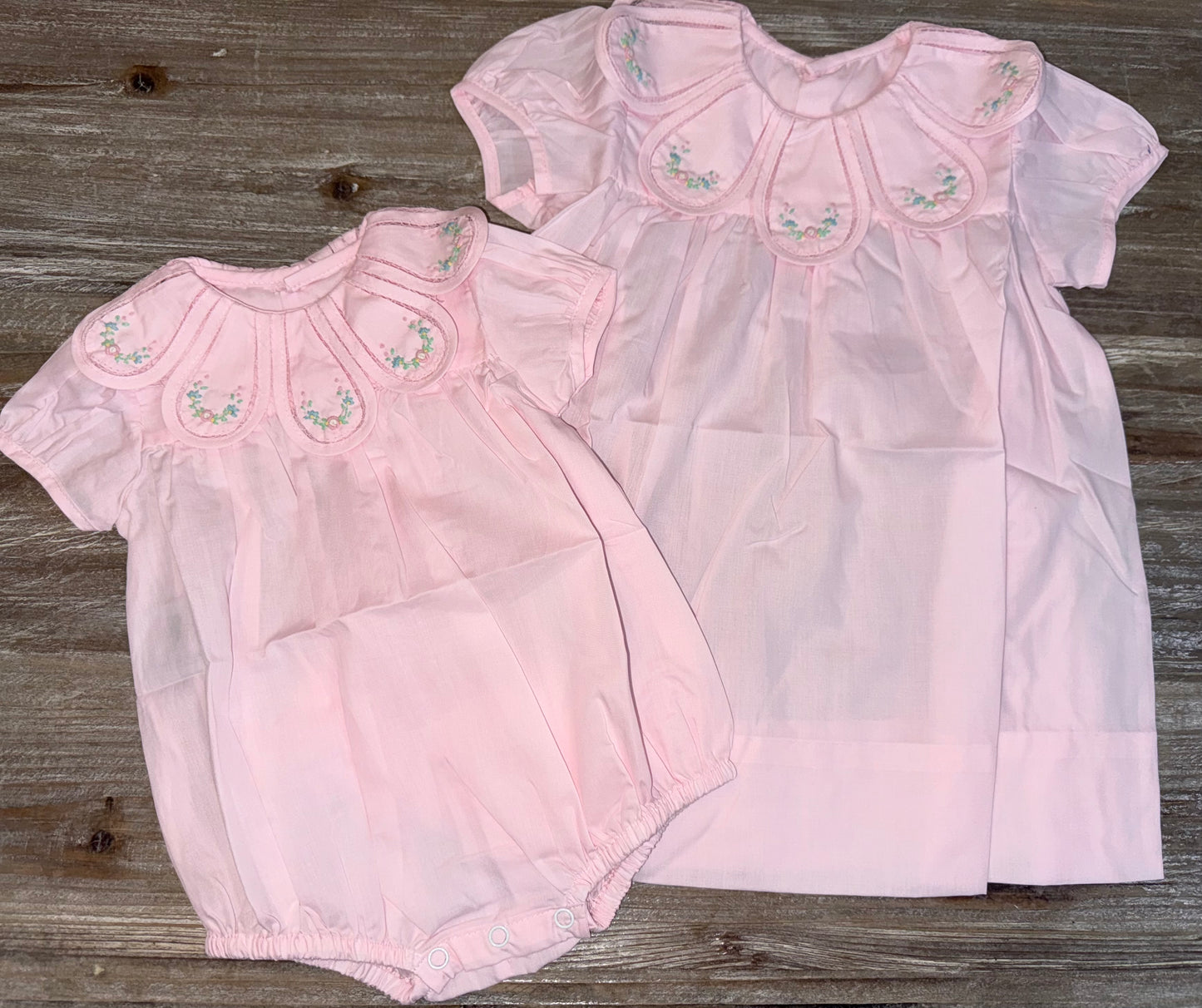 Anna Mae Girls Pink Dress