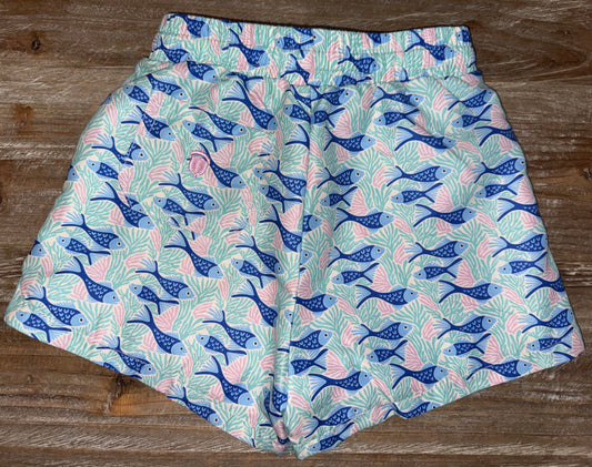 Fishy Friends Boys Swim Trunks