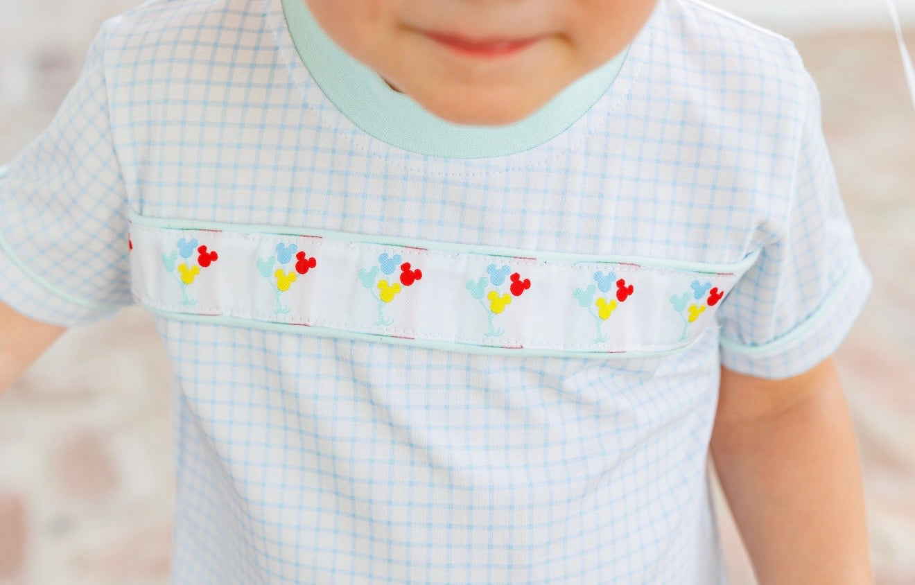 Magical Balloons Boys Banded Short Set