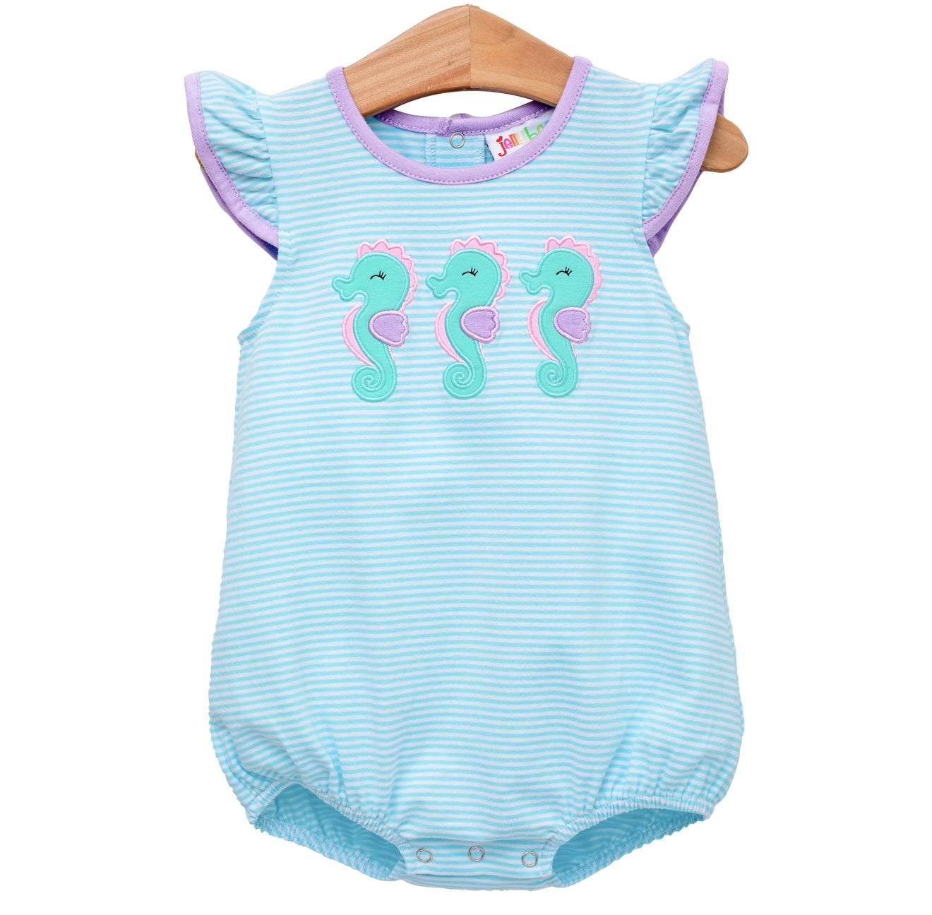 Seahorse Trio Girls Flutter Bubble