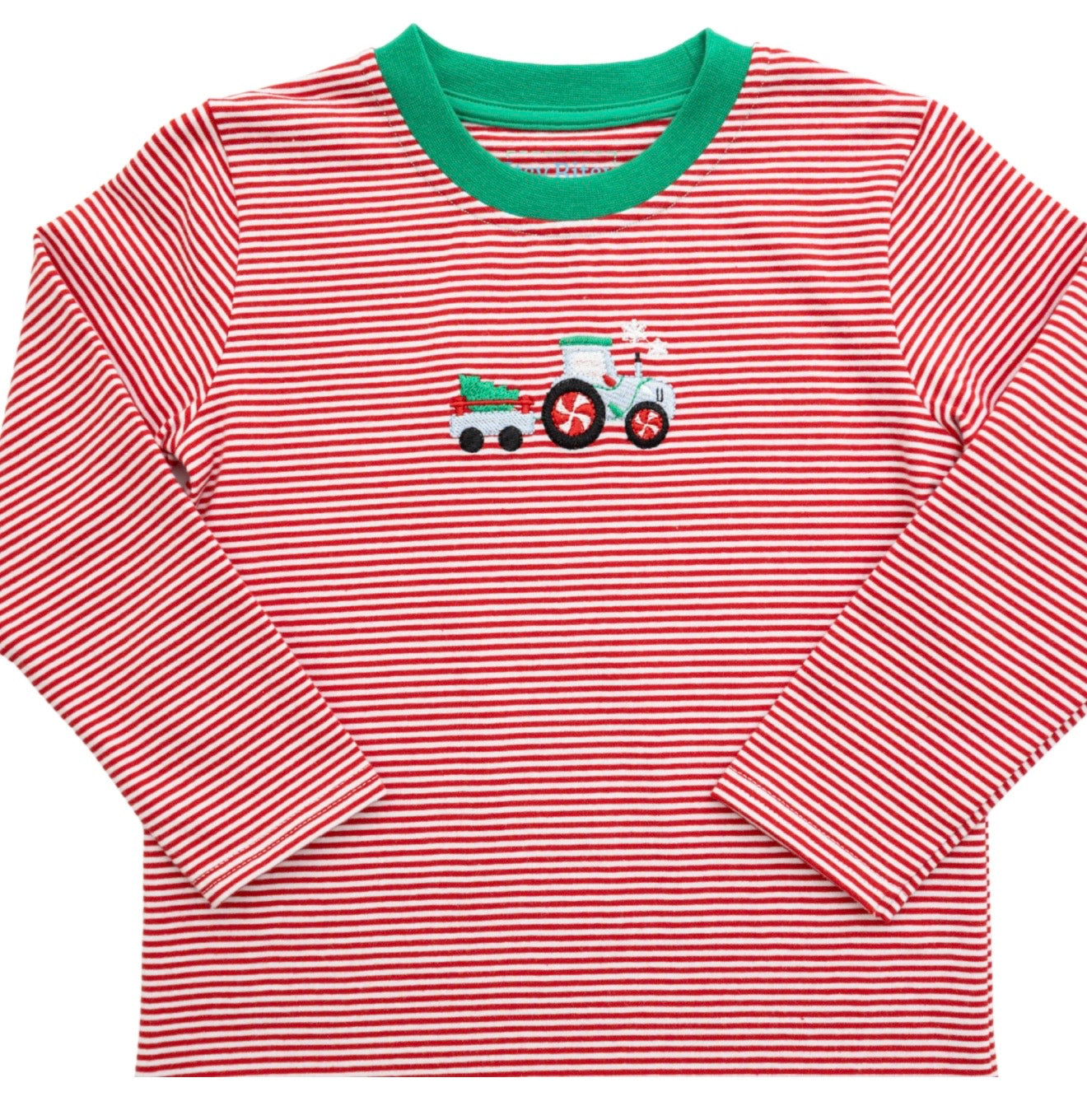 Christmas Tractor Boys Pants Set