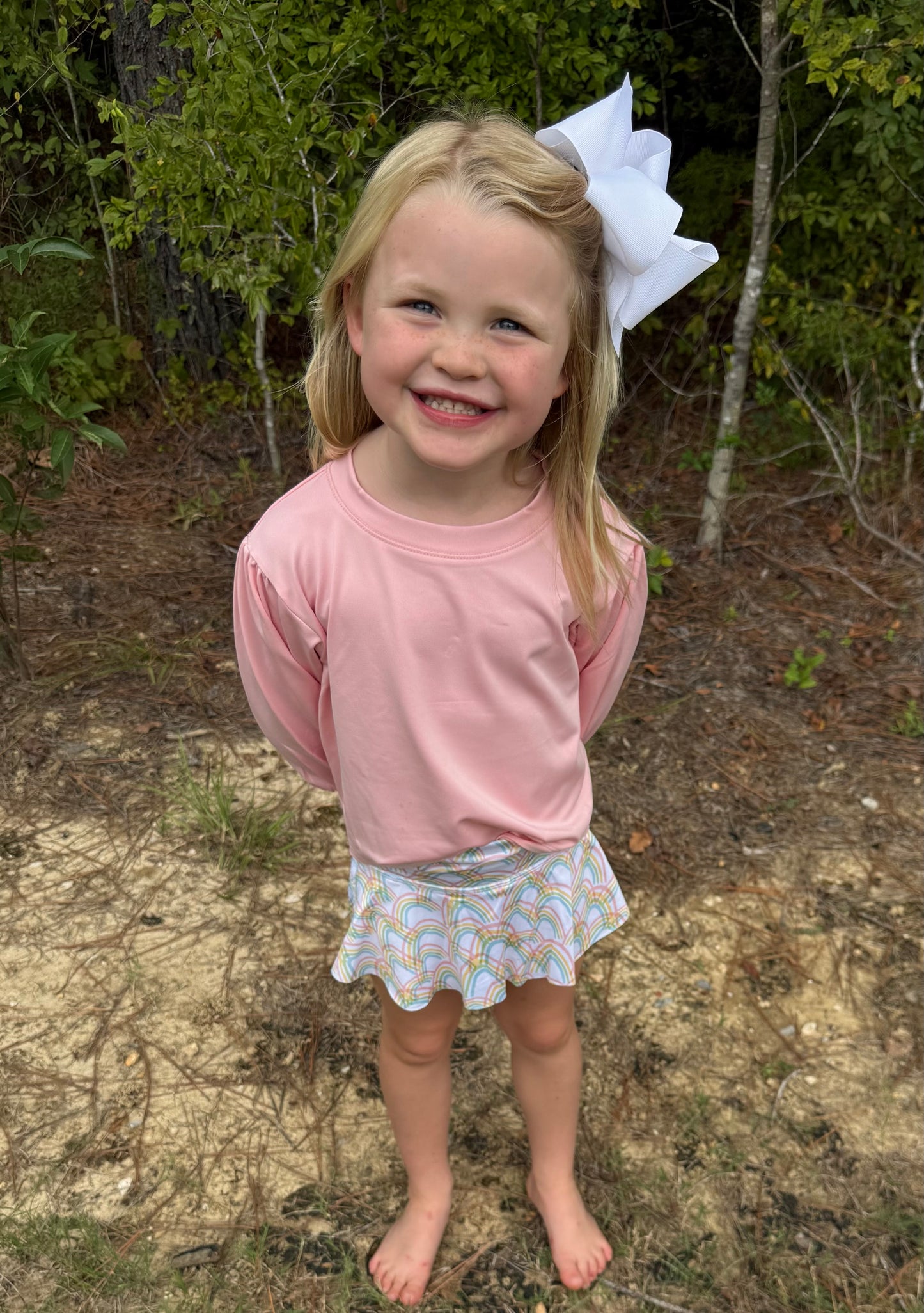 Rainbow Girls Skirt