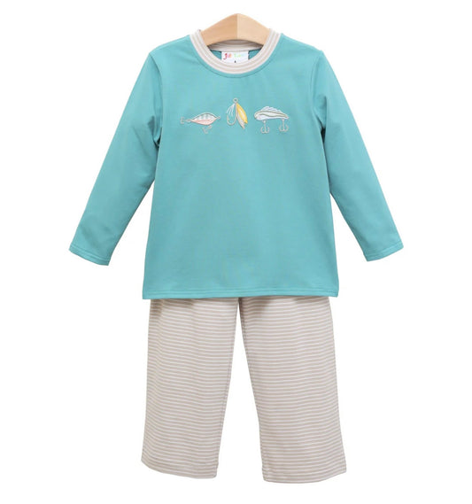 Fall Fishing Boys Pant Set