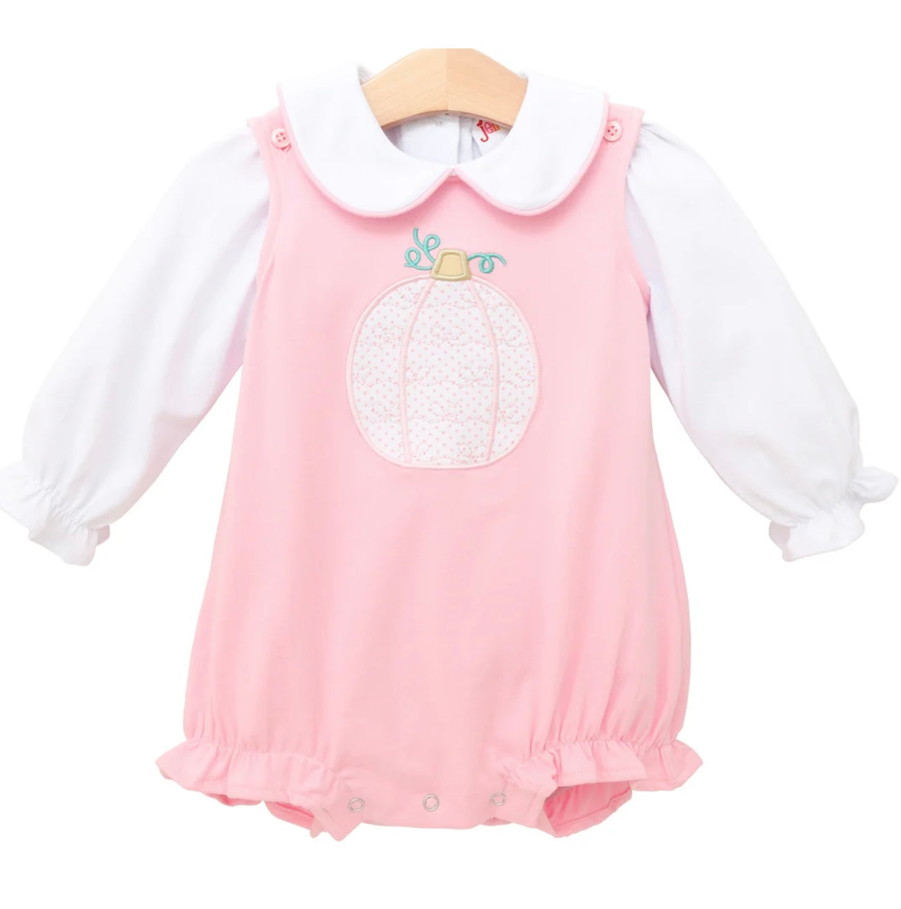 Pretty in Pink Girls Pumpkin Bubble