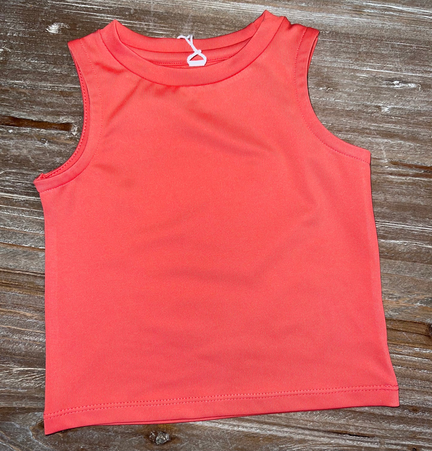 Honesty Coral Athletic Girls Tank