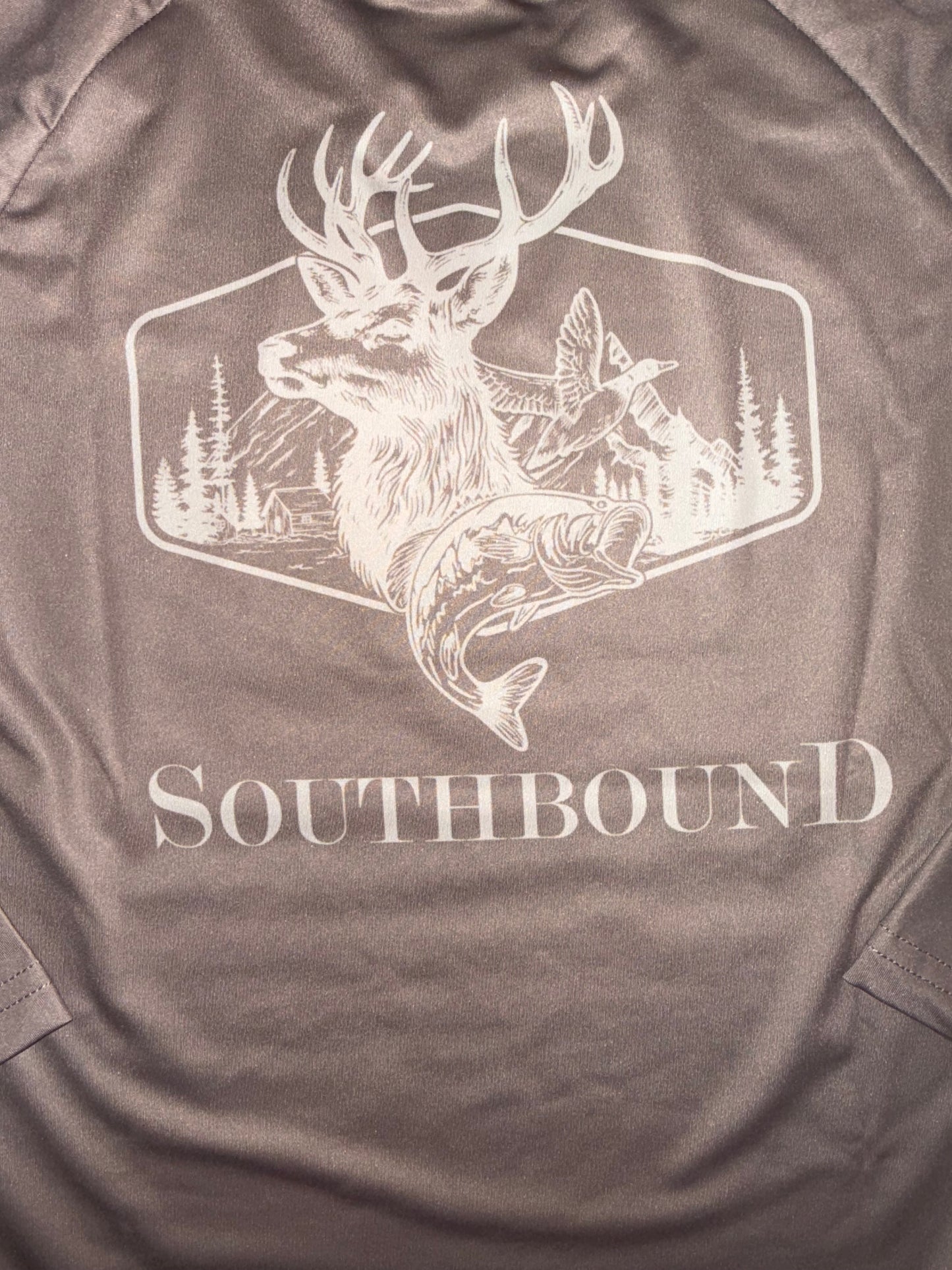Deer, Duck, Bass Performance Boys Tee