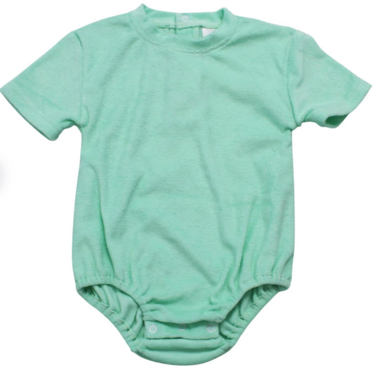 Mint Terry Girls/Boys Bubble