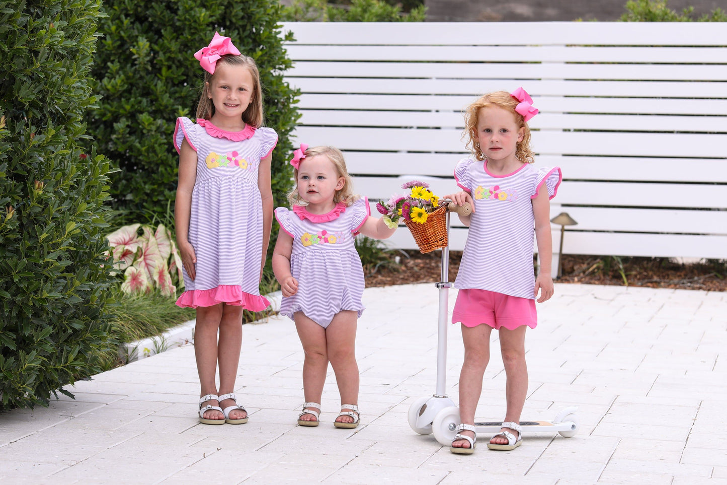 Flowers Girls Short Set