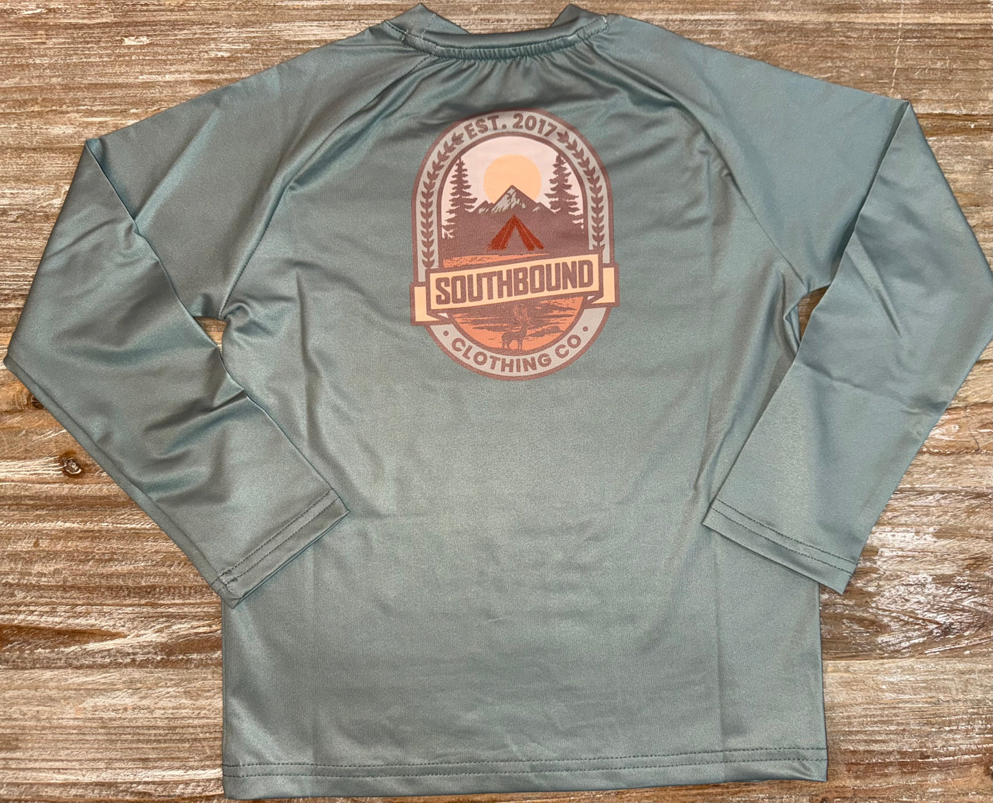 Mountain Camping Boys Performance Tee
