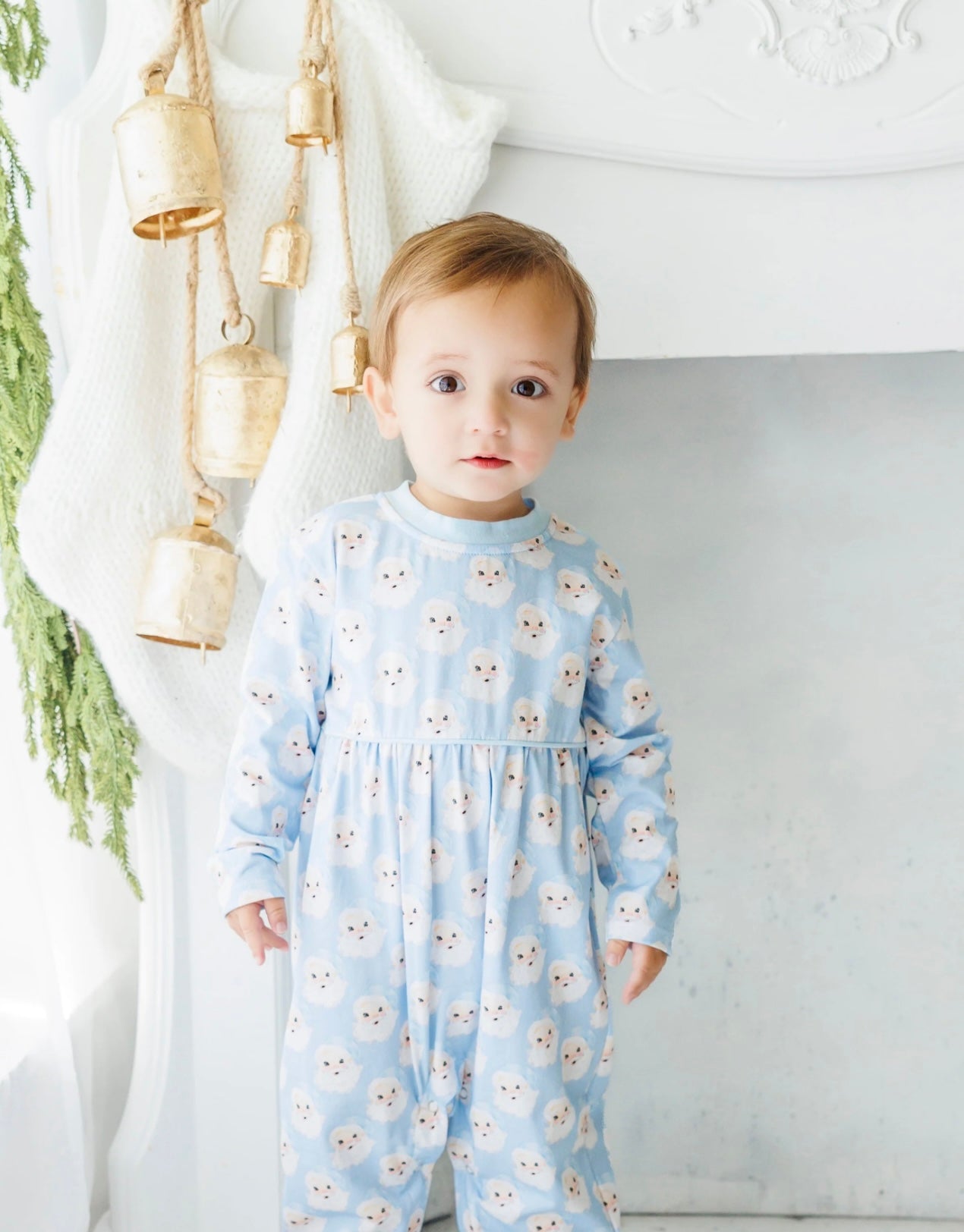 Jolly Santa Boys Romper