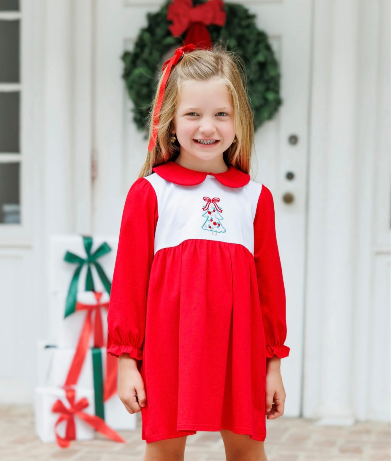 O Christmas Tree Girls Charlotte Dress