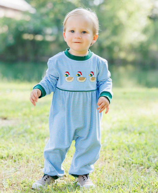 Holiday Hunt Boys Duck Romper