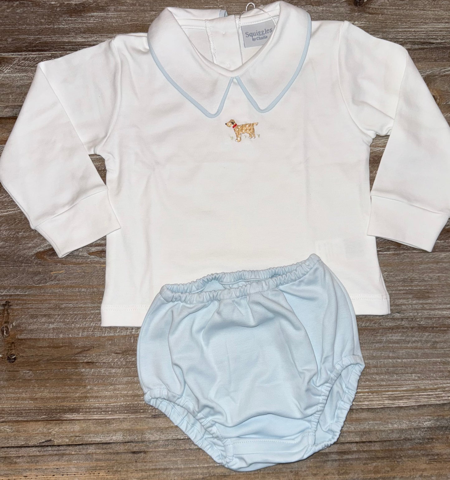Mini Winston Puppy Boys Diaper Set