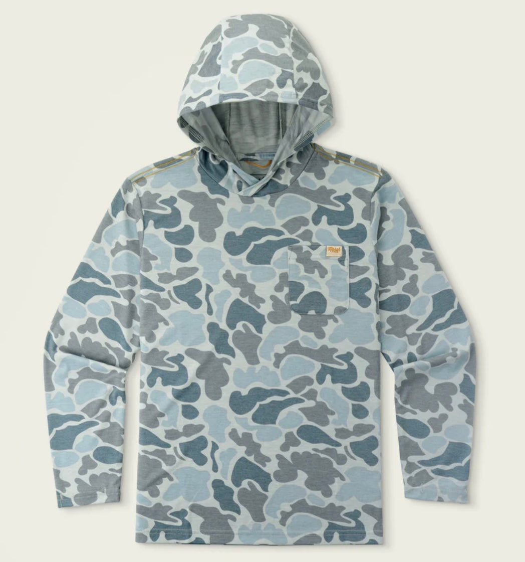 Buxton Hagood Silver Mallard Camo Boys Hoodie