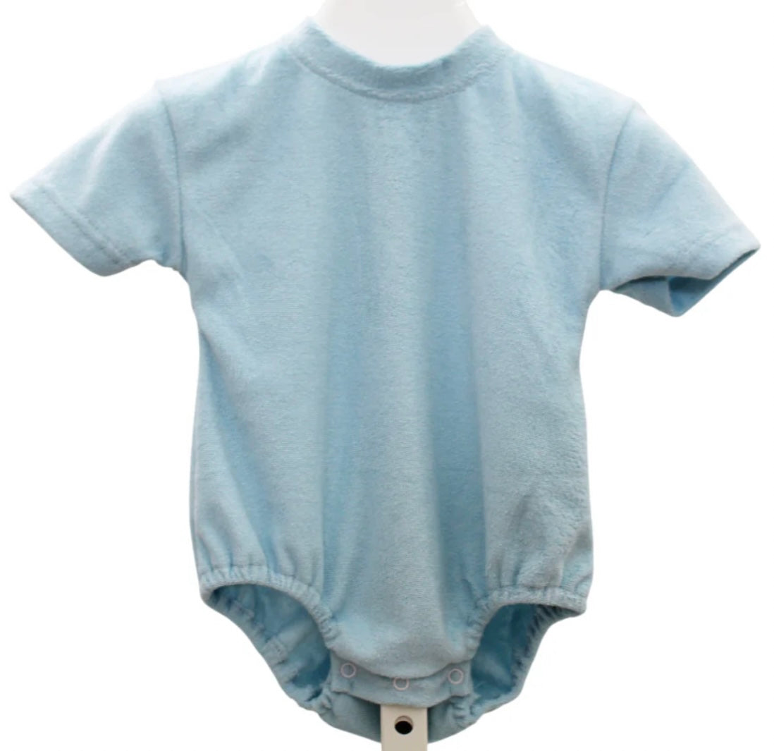 Blue Terry Boys Bubble
