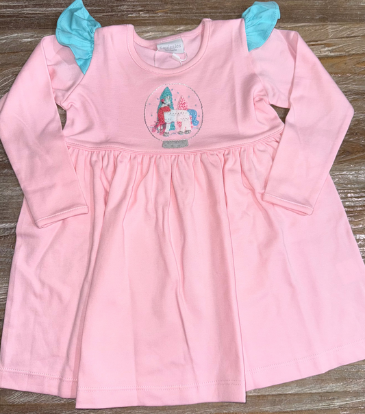 Magical Snow Globe Girls Dress