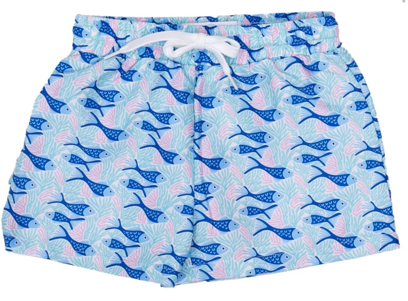 Fishy Friends Boys Swim Trunks