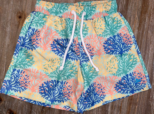 Coral Reef Boys Swim Shorts