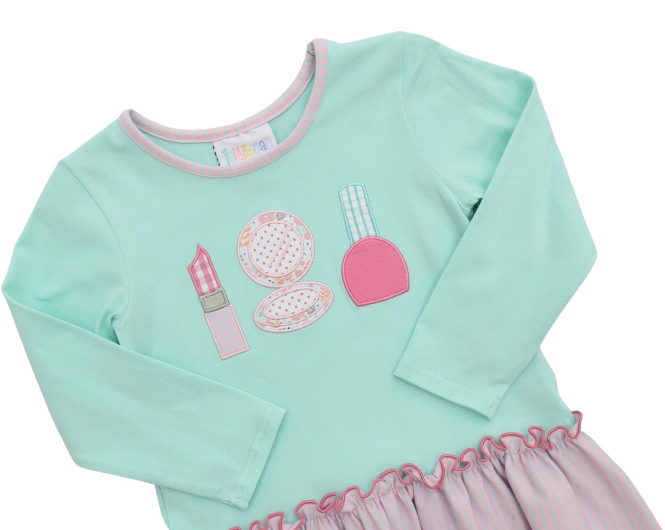 Glam Trio Girls Ruffle Pants Set