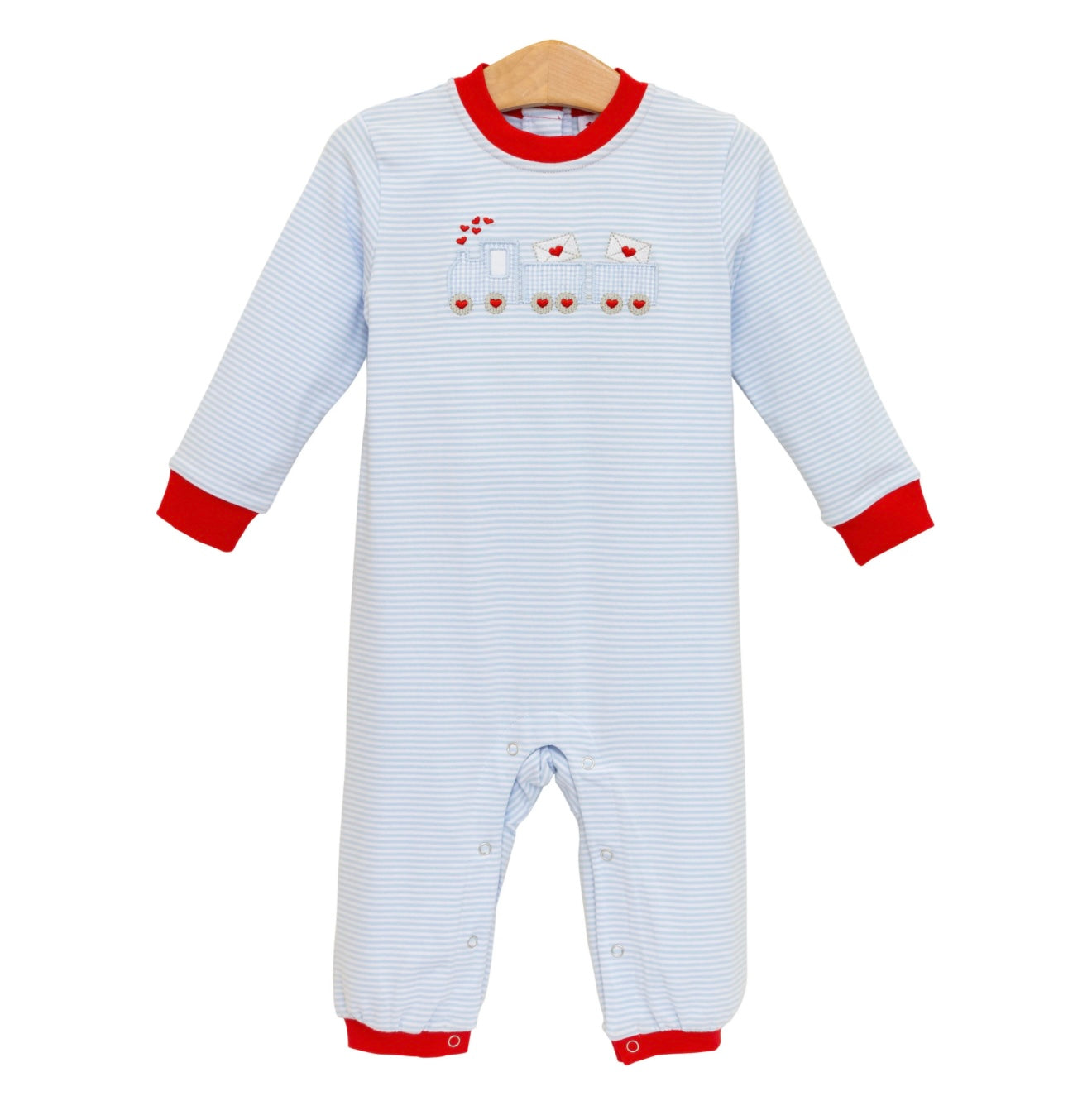 Love Train Boys Romper