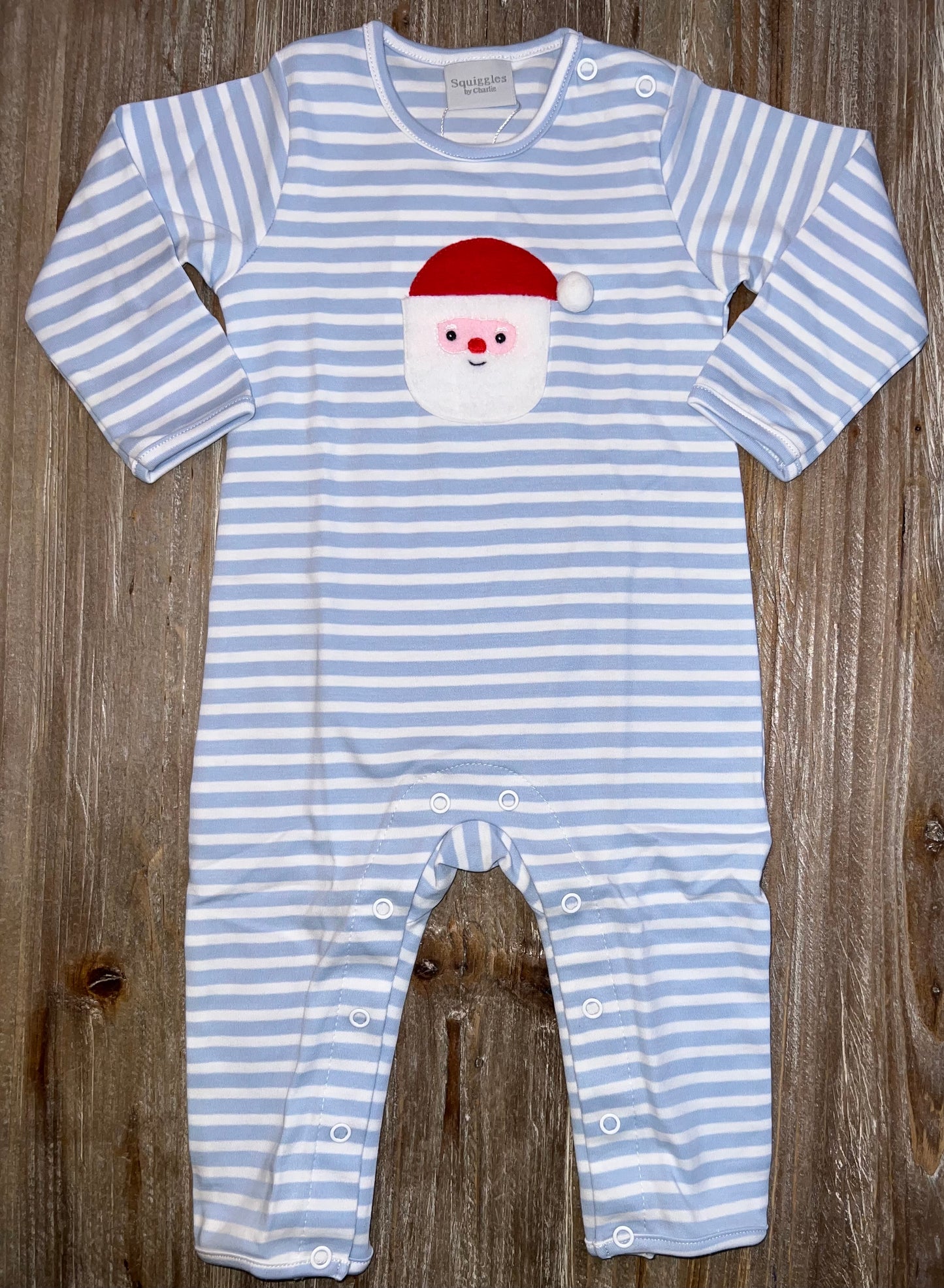 Squiggles Santa Pocket Boys Romper