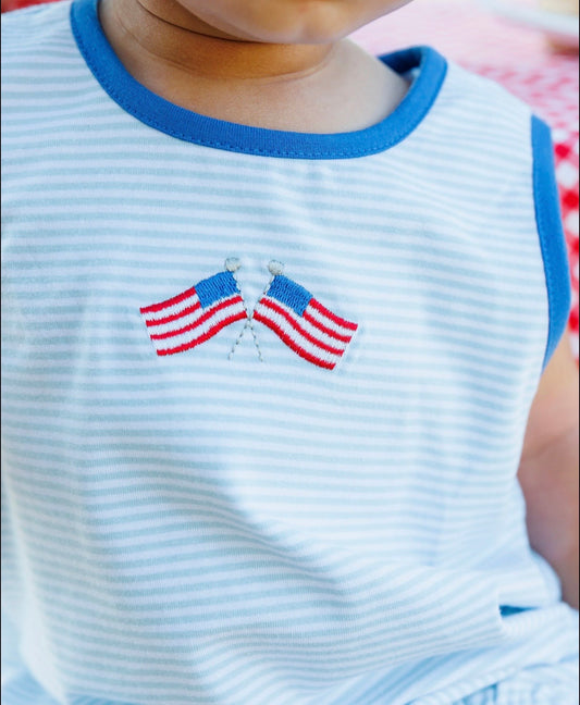 Let Freedom Ring Flag Boys Bubble