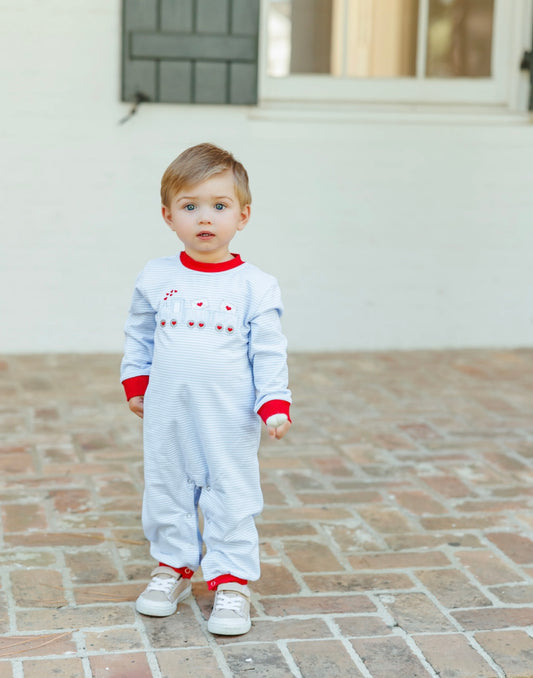 Love Train Boys Romper