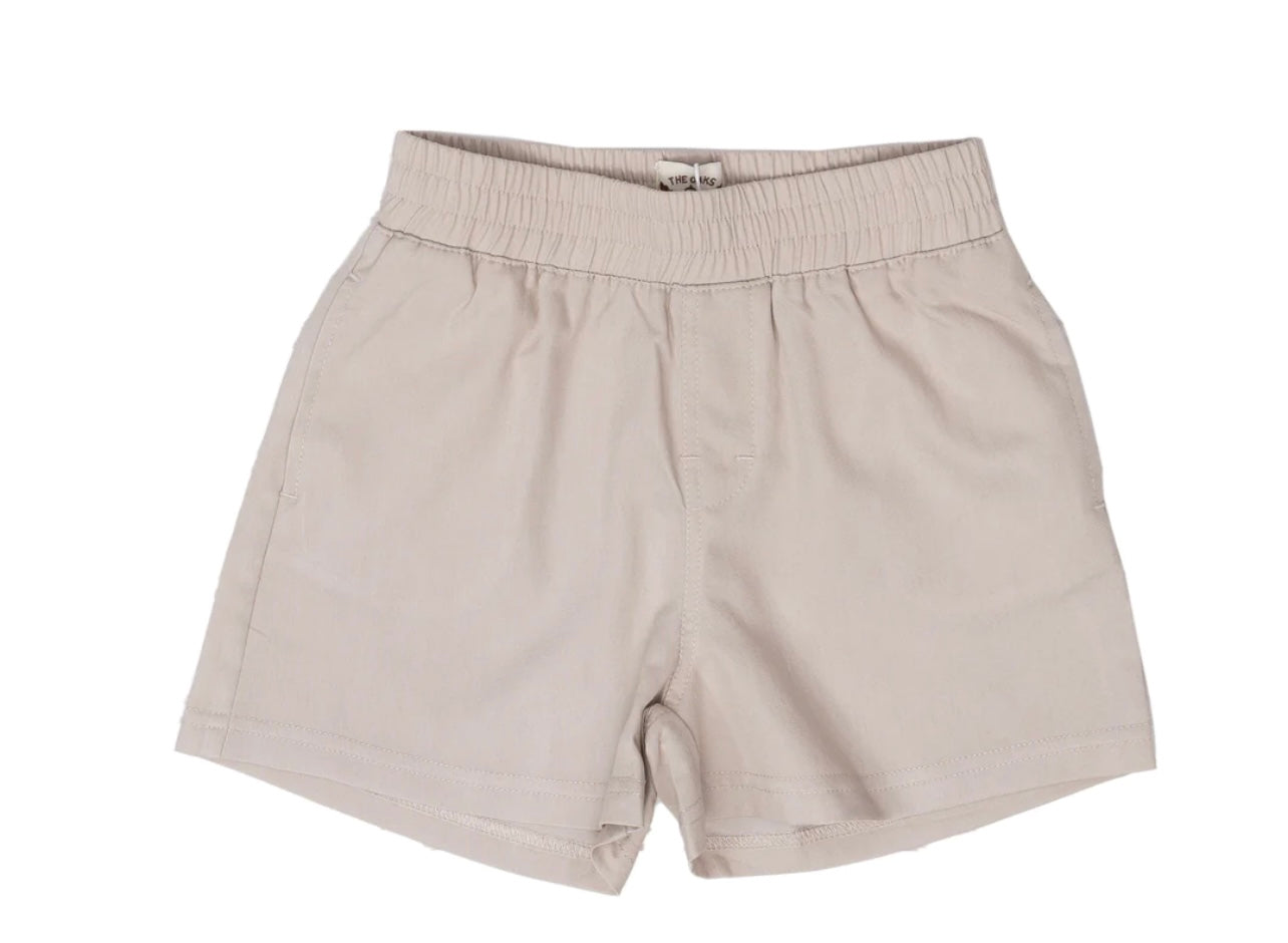 The Oaks Smith Khaki Twill Boys Shorts