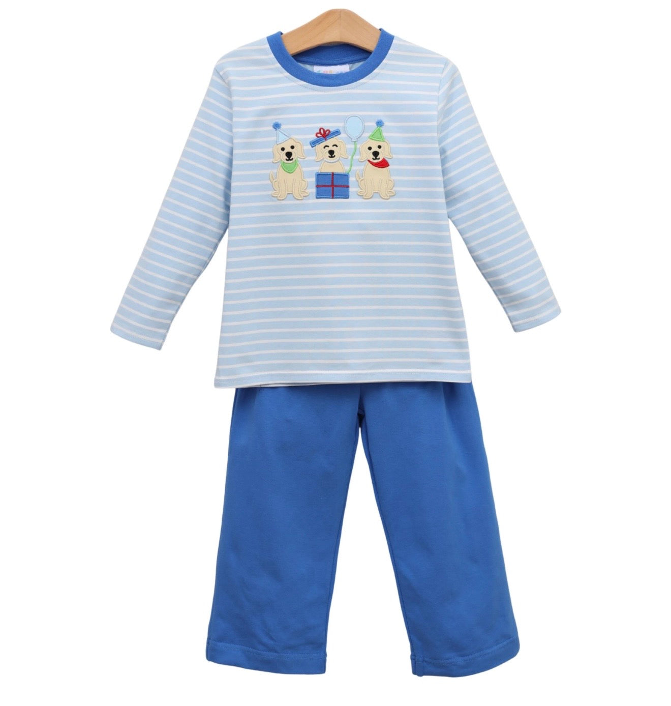 Puppy Party Boys Pants Set