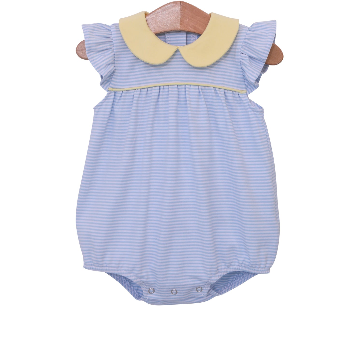 Genevieve Light Blue & Yellow Girls Bubble