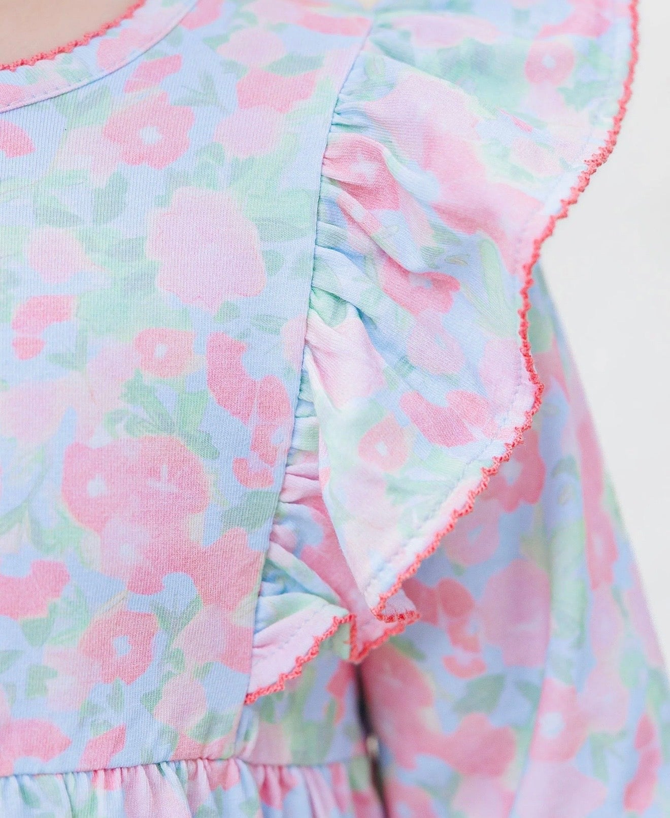 Cottage Blooms Frances Girls Romper