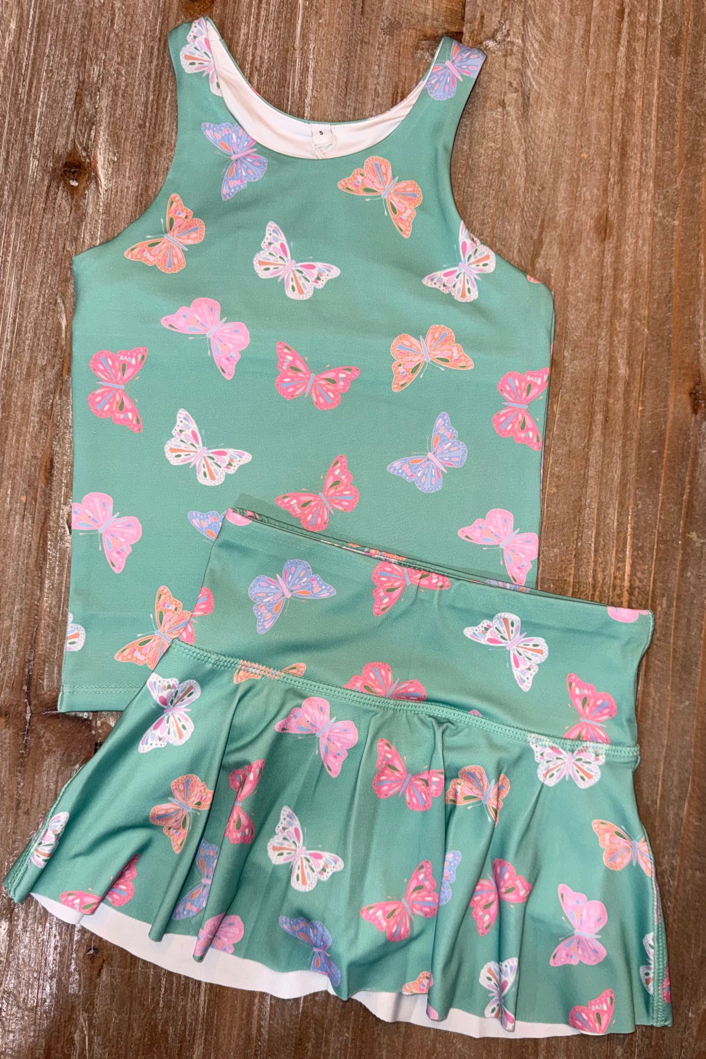 Butterfly Girls Tank